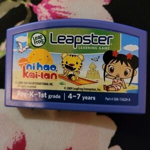 Leapster Leapfrog  Niho kai-tan used pre k - 1st grade 4-7years old
